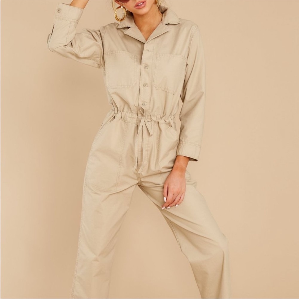 LEVI’S khaki utility jumpsuit